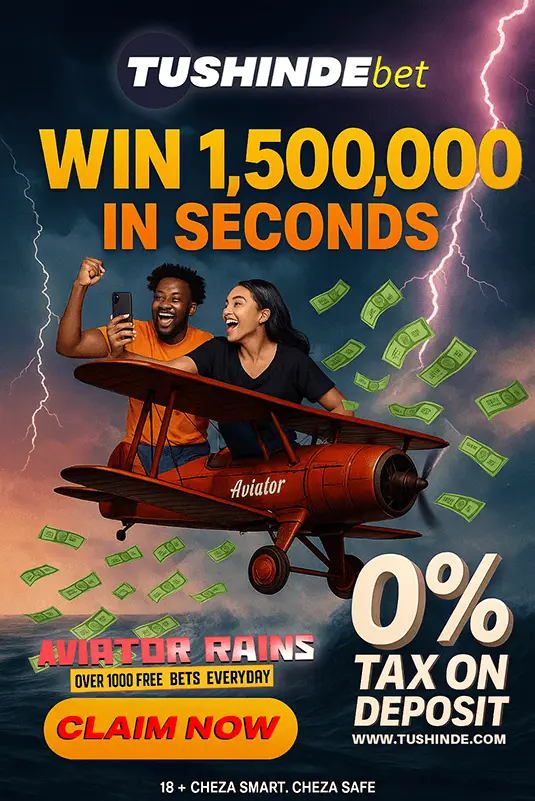 TushindeBet Aviator Rains Promotion